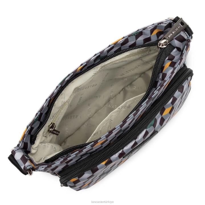 kadınlar crossbody çanta temel spor Damier 3d Lancaster Paris çanta H0LP1804