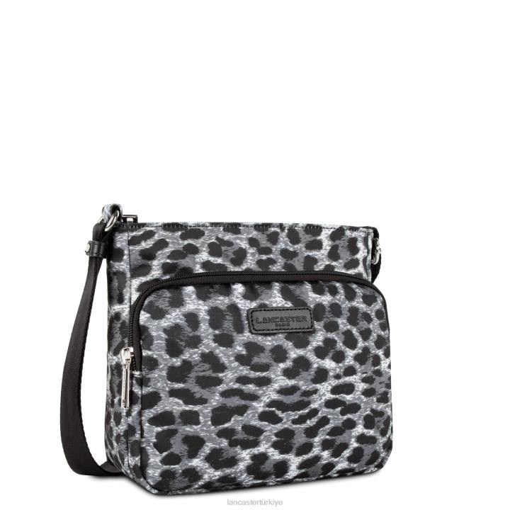 kadınlar crossbody çanta temel spor gris-leopar Lancaster Paris çanta H0LP1802