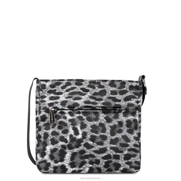 kadınlar crossbody çanta temel spor gris-leopar Lancaster Paris çanta H0LP1802
