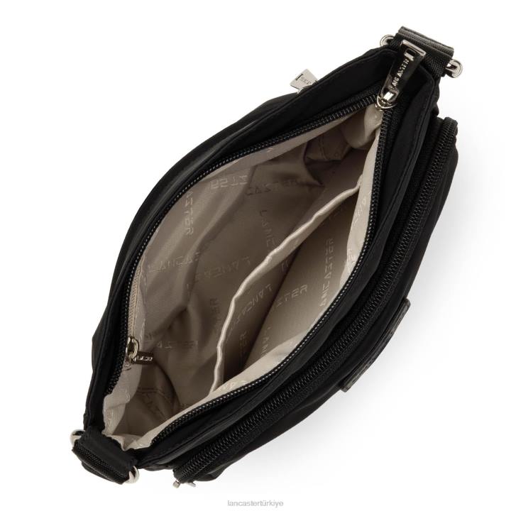 kadınlar crossbody çanta temel spor kara Lancaster Paris çanta H0LP1797