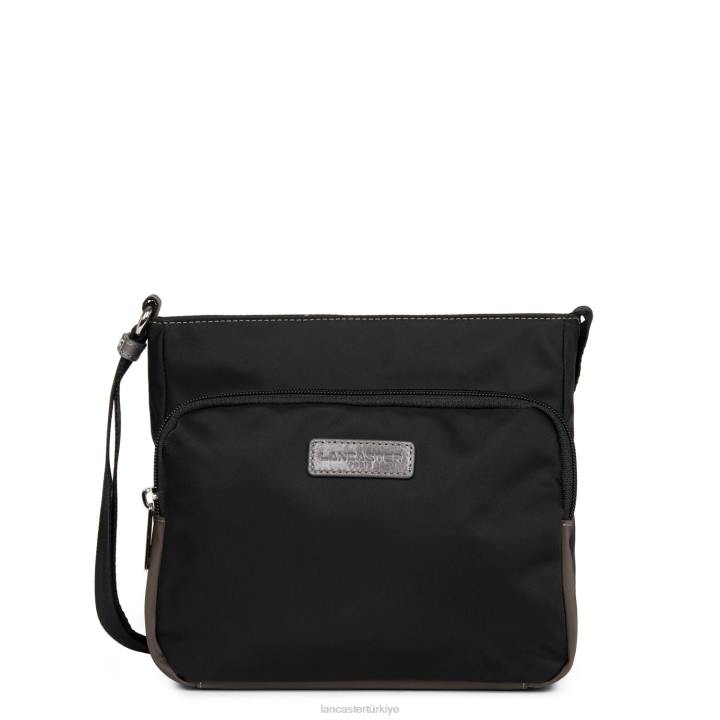 kadınlar crossbody çanta temel spor noir-taupe-galet Lancaster Paris çanta H0LP1798