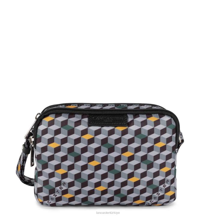 kadınlar crossbody çanta temel spor tarzı Damier 3d Lancaster Paris çanta H0LP1816