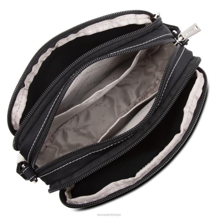 kadınlar crossbody çanta temel spor tarzı noir-galet Lancaster Paris çanta H0LP1823