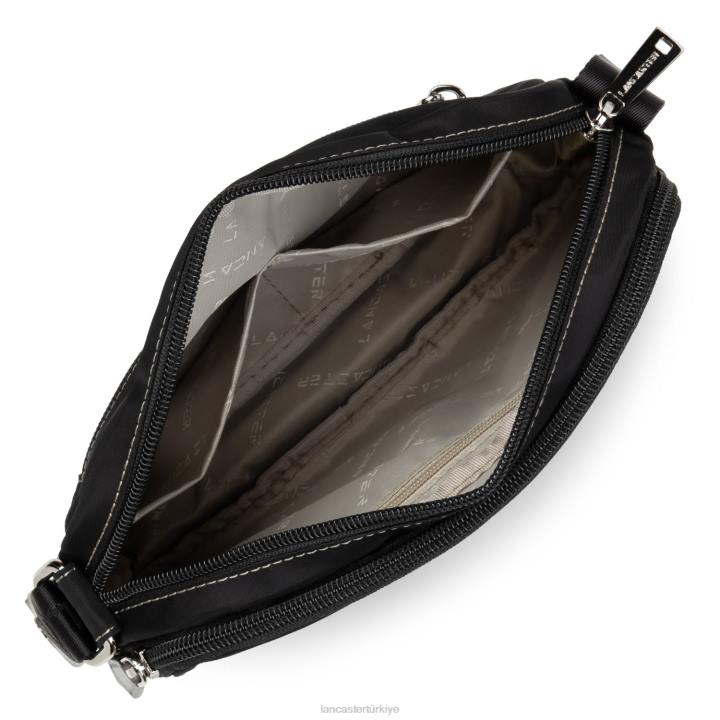 kadınlar crossbody çanta temel spor tarzı noir-taupe-galet Lancaster Paris çanta H0LP1809