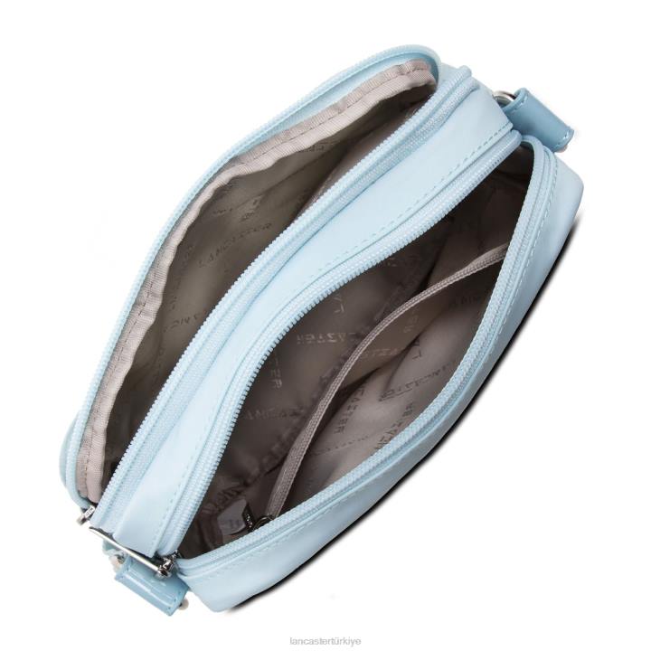 kadınlar crossbody çanta temel verni mavi ciel Lancaster Paris çanta H0LP1844