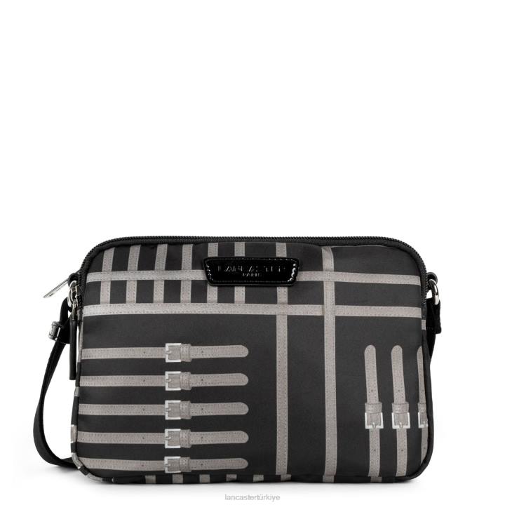 kadınlar crossbody çanta temel verni noir-taupe Lancaster Paris çanta H0LP1843