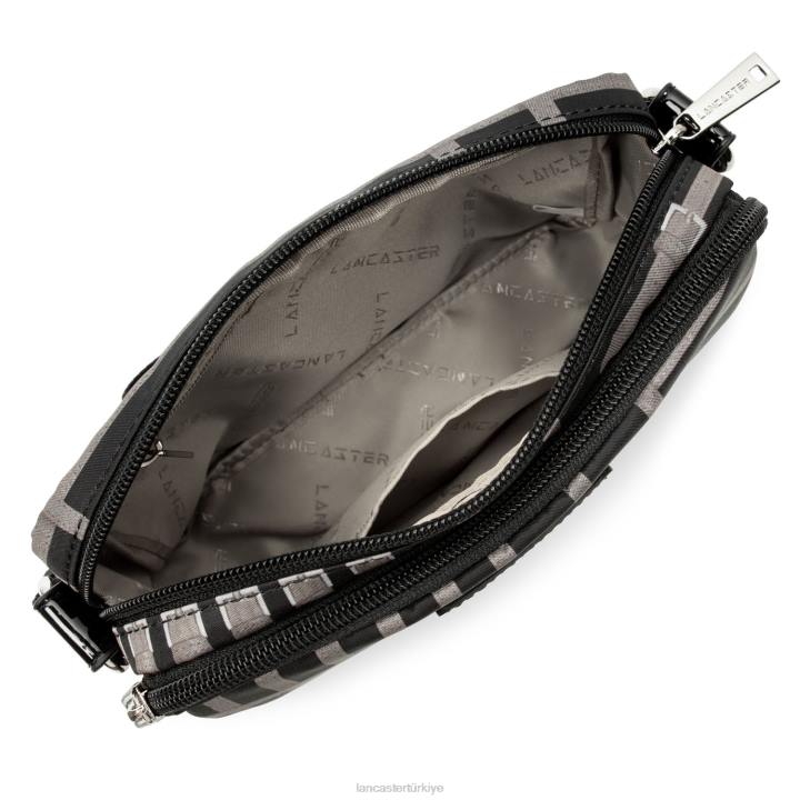 kadınlar crossbody çanta temel verni noir-taupe Lancaster Paris çanta H0LP1843