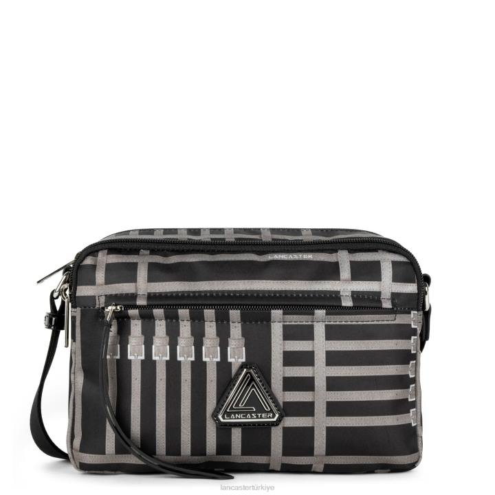 kadınlar crossbody çanta temel verni noir-taupe Lancaster Paris çanta H0LP1850