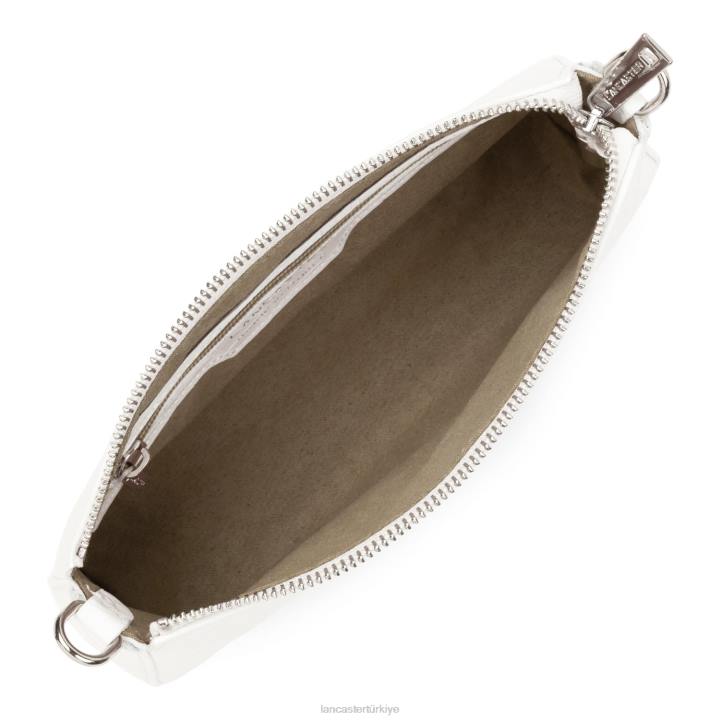 kadınlar egzotik lezard & croco fr küçük çapraz askılı çanta beyaz Lancaster Paris çanta H0LP191