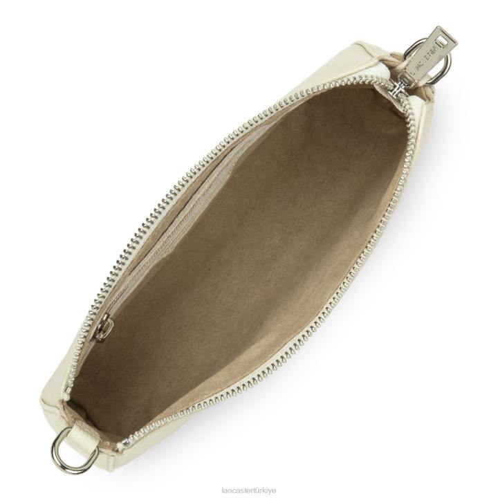 kadınlar egzotik lezard & croco fr küçük çapraz askılı çanta ekru-lezard Lancaster Paris çanta H0LP186