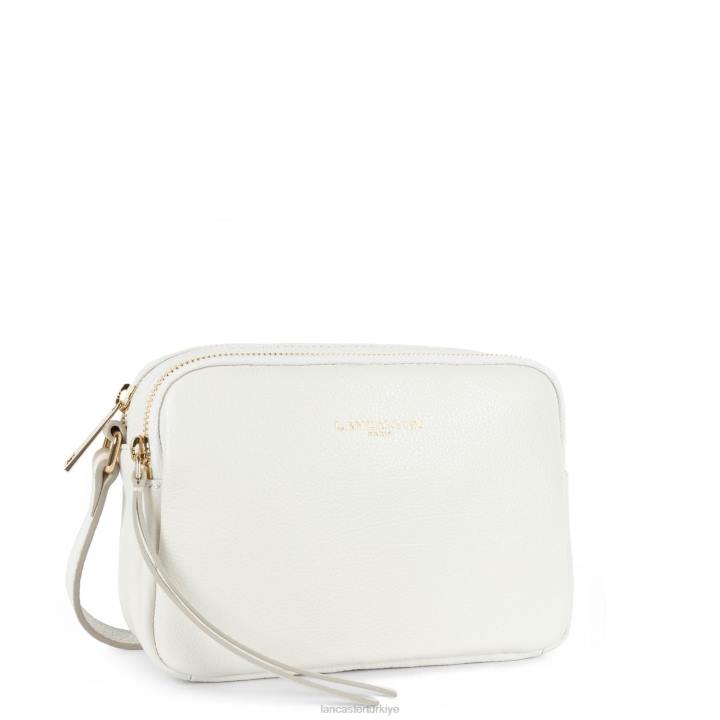 kadınlar küçük çapraz çanta beyaz kasa Lancaster Paris çanta H0LP1713