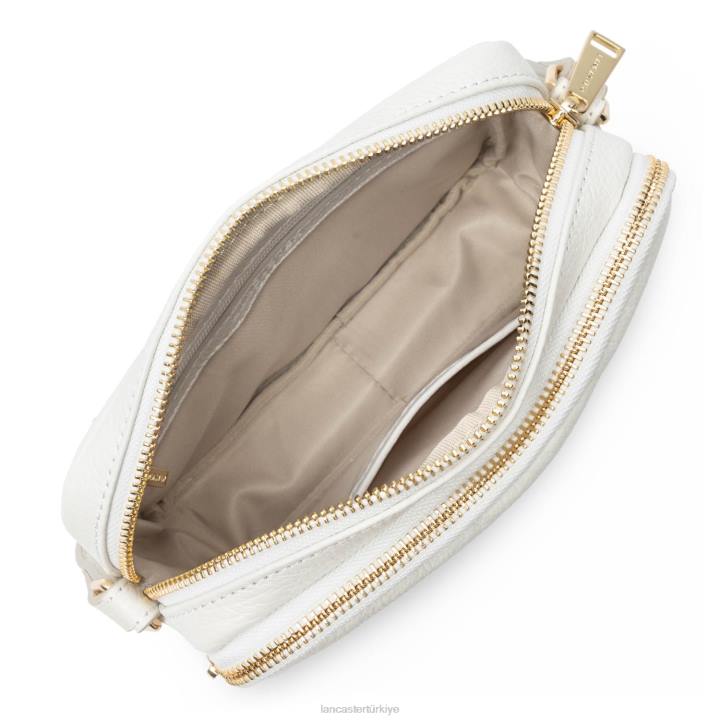 kadınlar küçük çapraz çanta beyaz kasa Lancaster Paris çanta H0LP1713
