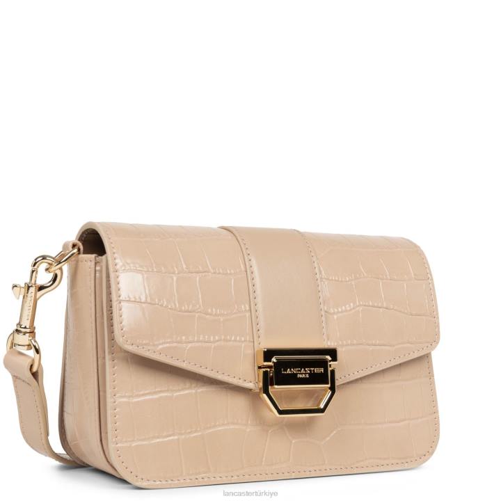 kadınlar küçük çapraz çanta egzotik cesaret bej Lancaster Paris çanta H0LP1299