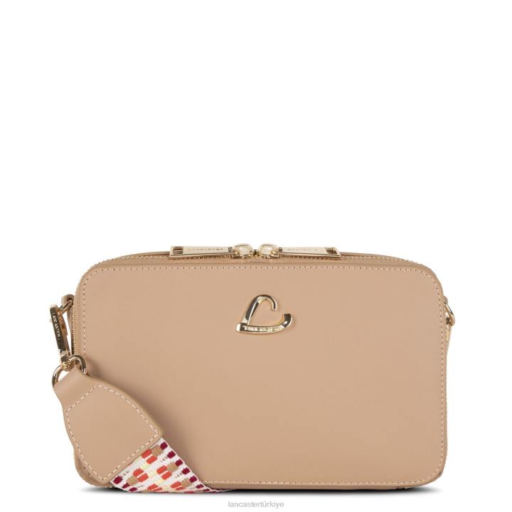 kadınlar küçük çapraz çanta şehir felsefesi doğal Lancaster Paris çanta H0LP1665