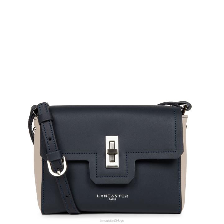 kadınlar küçük çapraz çanta şehir mae bleu fonce-galet gülü Lancaster Paris çanta H0LP2250