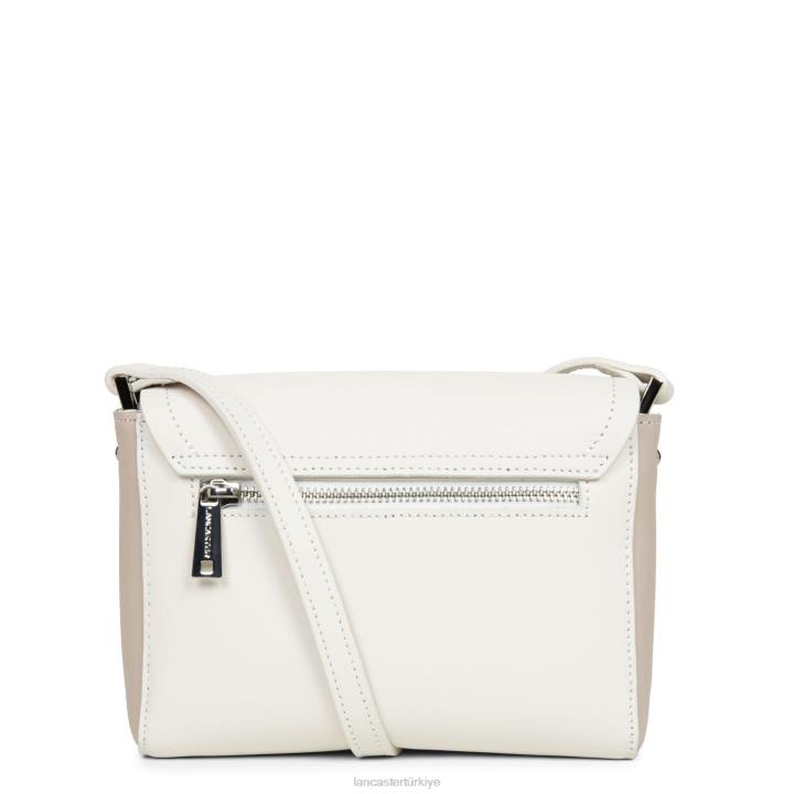 kadınlar küçük çapraz çanta şehir mae ekru-galet gül Lancaster Paris çanta H0LP2251