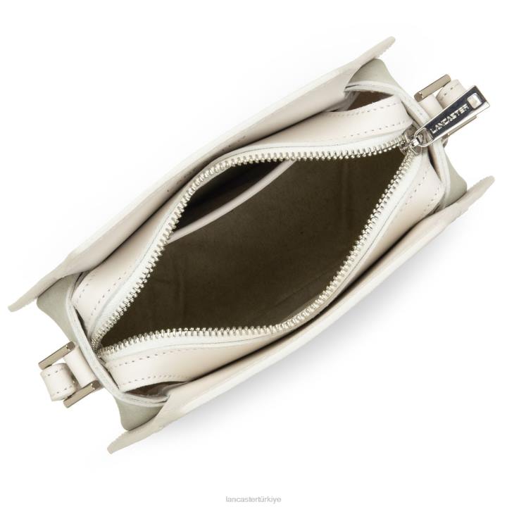 kadınlar küçük çapraz çanta ekru Lancaster Paris çanta H0LP2186