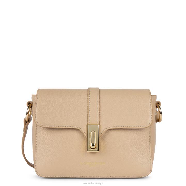 kadınlar küçük çapraz çanta foulonne milano bej fonce Lancaster Paris çanta H0LP1343