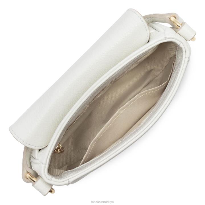 kadınlar küçük çapraz çanta foulonne milano beyaz kasa Lancaster Paris çanta H0LP1405