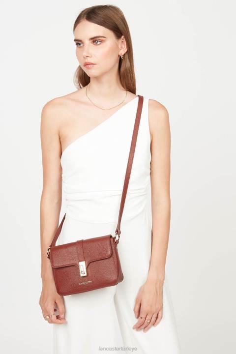 kadınlar küçük çapraz çanta foulonne milano yeni kırmızı Lancaster Paris çanta H0LP1321
