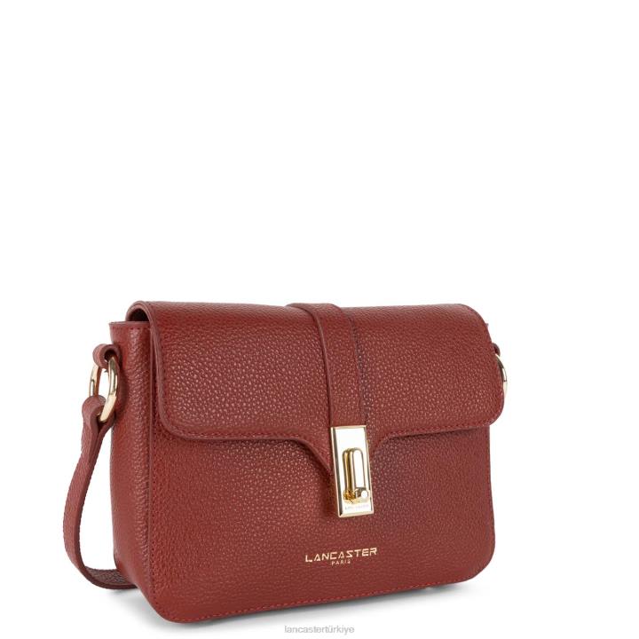 kadınlar küçük çapraz çanta foulonne milano yeni kırmızı Lancaster Paris çanta H0LP1321