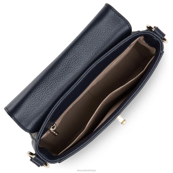 kadınlar küçük çapraz çanta foulonne milano yeni mavi fonce Lancaster Paris çanta H0LP1326