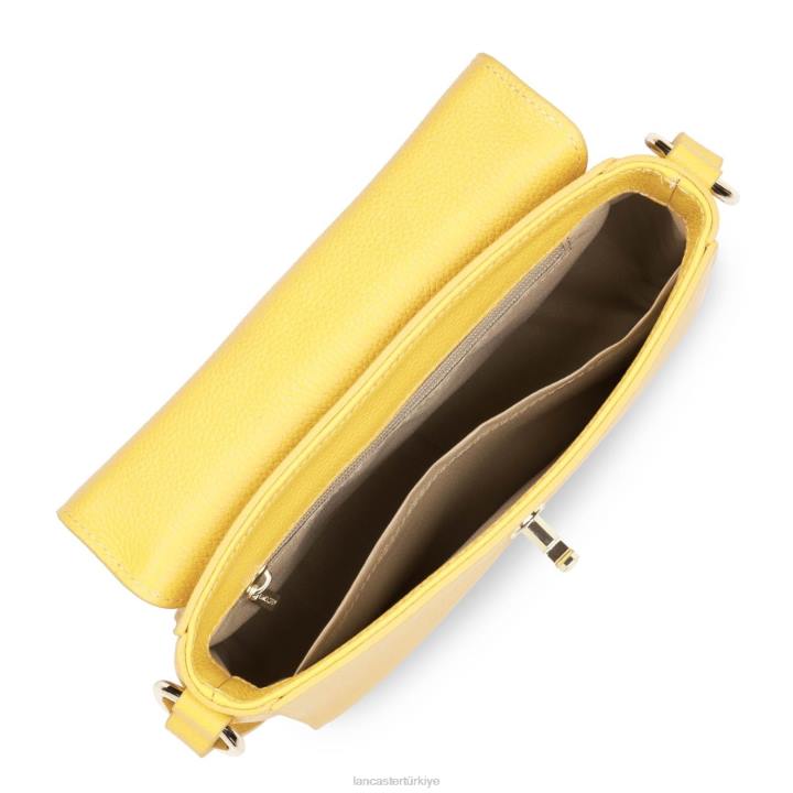 kadınlar küçük çapraz çanta foulonne milano yeni sarı Lancaster Paris çanta H0LP1315