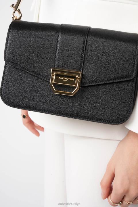 kadınlar küçük çapraz çanta kara Lancaster Paris çanta H0LP1308