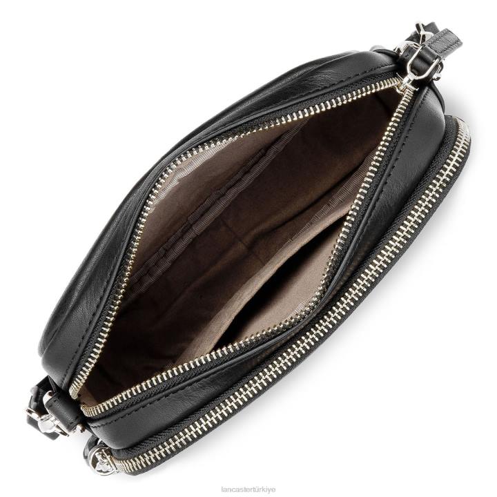 kadınlar küçük çapraz çanta matmazel ana kara Lancaster Paris çanta H0LP1981