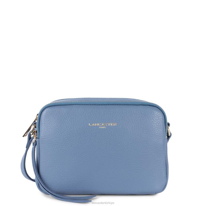 kadınlar küçük çapraz çanta mavi taş Lancaster Paris çanta H0LP1734