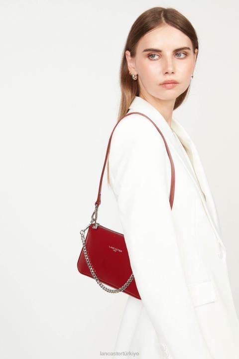 kadınlar küçük çapraz çanta çok tatlı kırmızı Lancaster Paris çanta H0LP1622