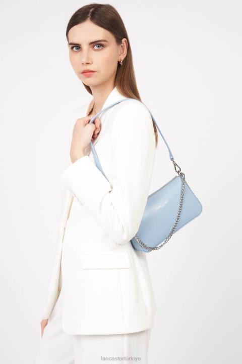 kadınlar küçük çapraz çanta çok tatlı mavi ciel Lancaster Paris çanta H0LP1629