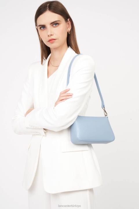 kadınlar küçük çapraz çanta çok tatlı mavi ciel Lancaster Paris çanta H0LP1629