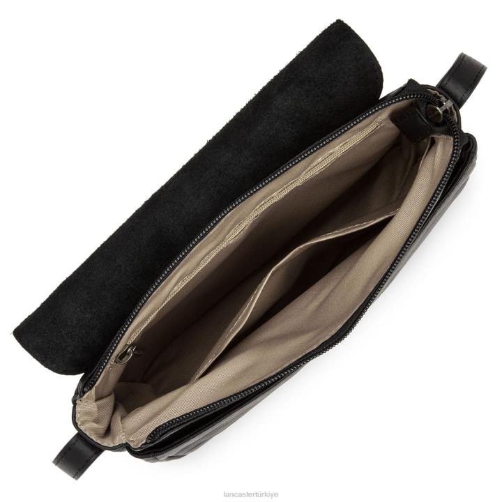 kadınlar küçük çapraz çanta yumuşak vintage nova kara Lancaster Paris çanta H0LP1922