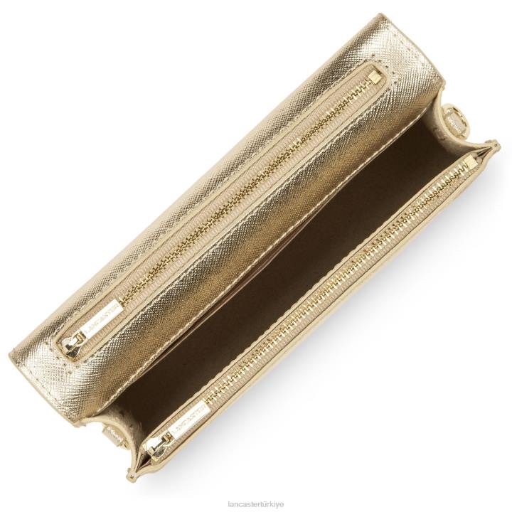 kadınlar küçük çapraz askılı çanta Saffiano imzası veya Lancaster Paris çanta H0LP108