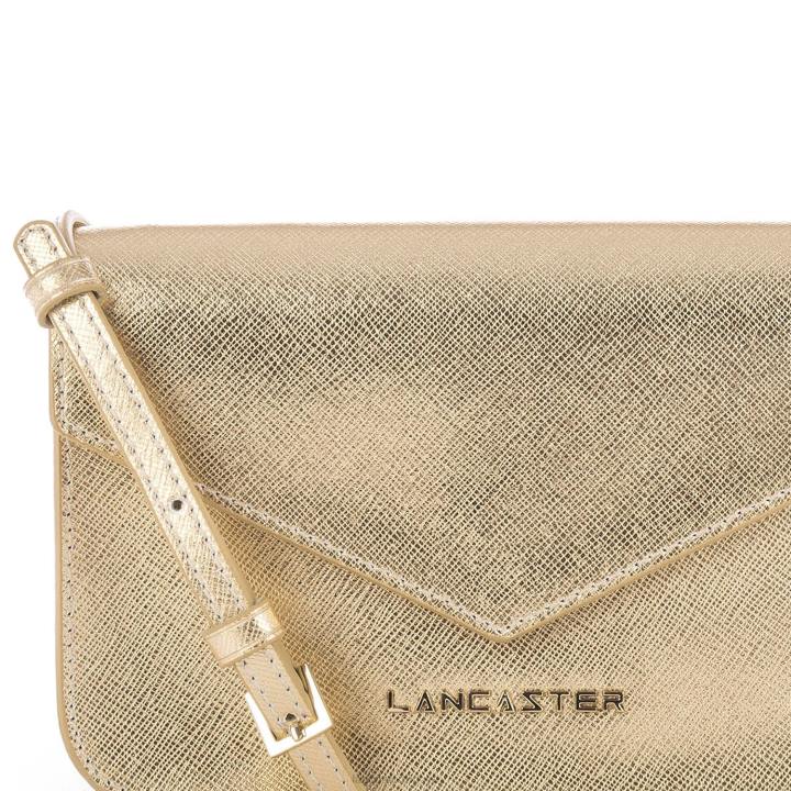 kadınlar küçük çapraz askılı çanta Saffiano imzası veya Lancaster Paris çanta H0LP108