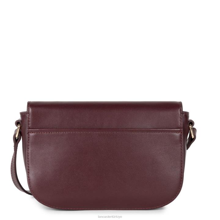 kadınlar küçük crossbody çanta moda madalyon bordo Lancaster Paris çanta H0LP1491