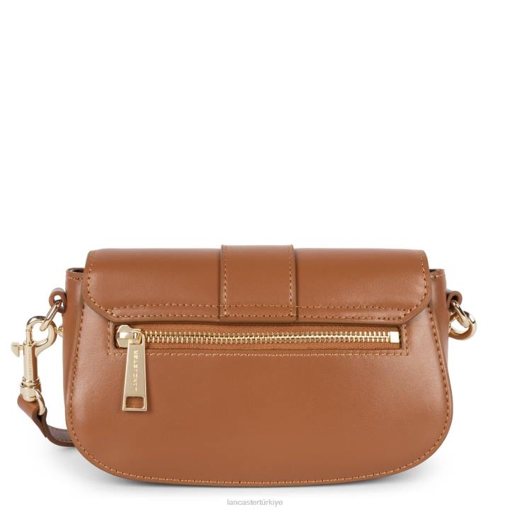 kadınlar küçük crossbody çanta moda madalyon deve Lancaster Paris çanta H0LP1457