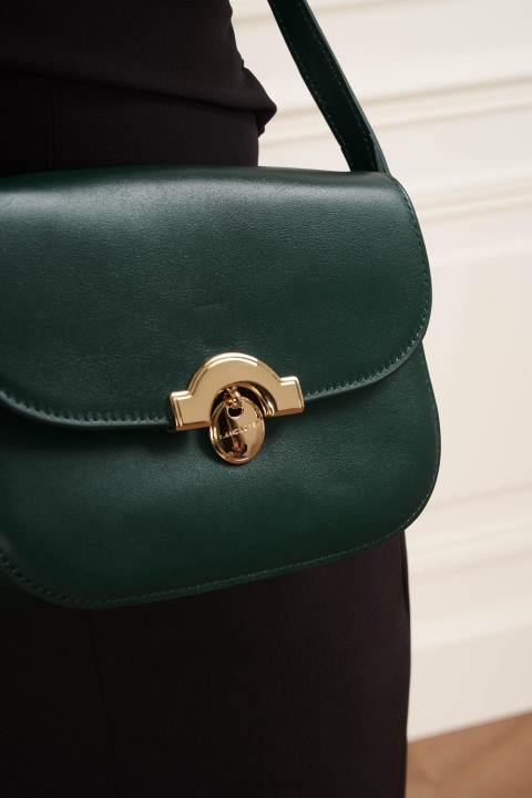 kadınlar küçük crossbody çanta moda madalyon dikey fonce Lancaster Paris çanta H0LP1499