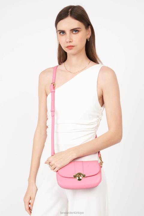 kadınlar küçük crossbody çanta moda madalyon gül Lancaster Paris çanta H0LP1463