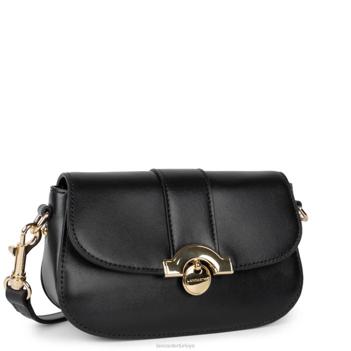kadınlar küçük crossbody çanta moda madalyon kara Lancaster Paris çanta H0LP1456