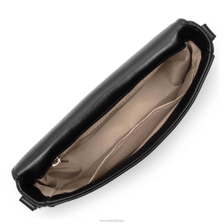 kadınlar küçük crossbody çanta moda madalyon kara Lancaster Paris çanta H0LP1492