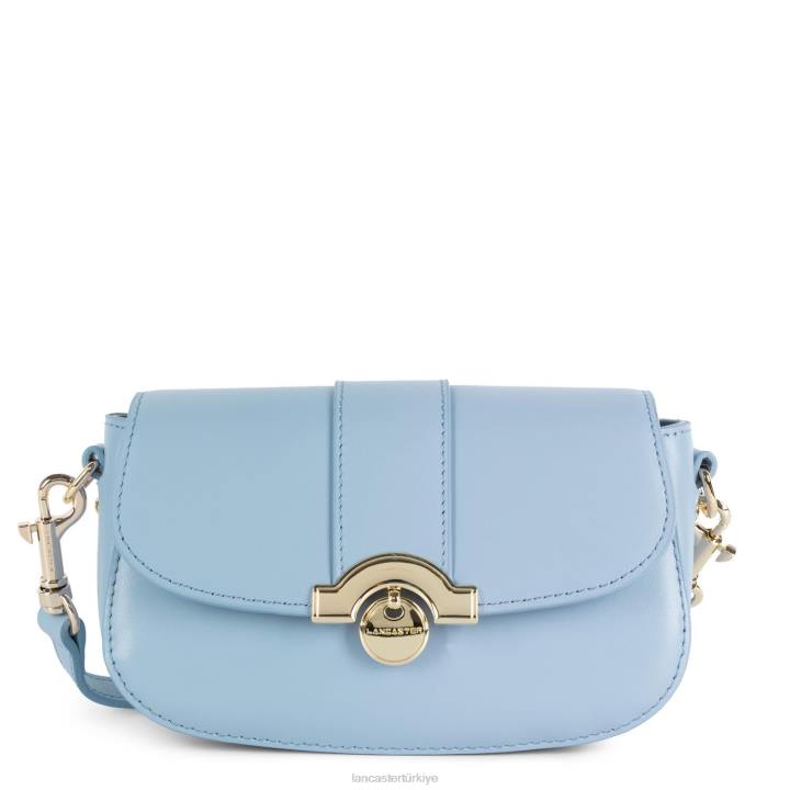 kadınlar küçük crossbody çanta moda madalyon mavi ciel Lancaster Paris çanta H0LP1460
