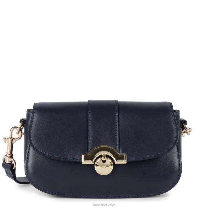 kadınlar küçük crossbody çanta moda madalyon mavi fonce Lancaster Paris çanta H0LP1458