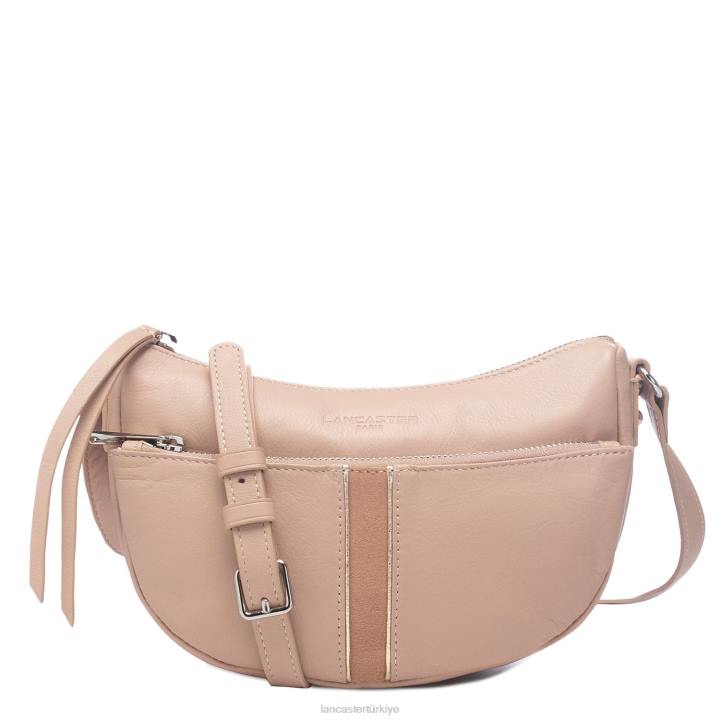 kadınlar küçük crossbody çanta yumuşak melodi cappuccino Lancaster Paris çanta H0LP1958