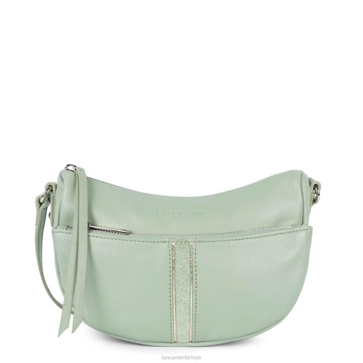 kadınlar küçük crossbody çanta yumuşak melodi dikey gris Lancaster Paris çanta H0LP1967