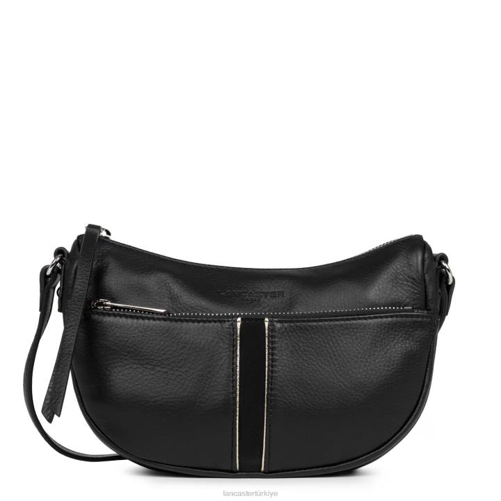 kadınlar küçük crossbody çanta yumuşak melodi kara Lancaster Paris çanta H0LP1959