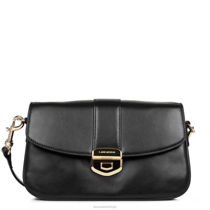 kadınlar m çapraz çanta donna fia kara Lancaster Paris çanta H0LP2394