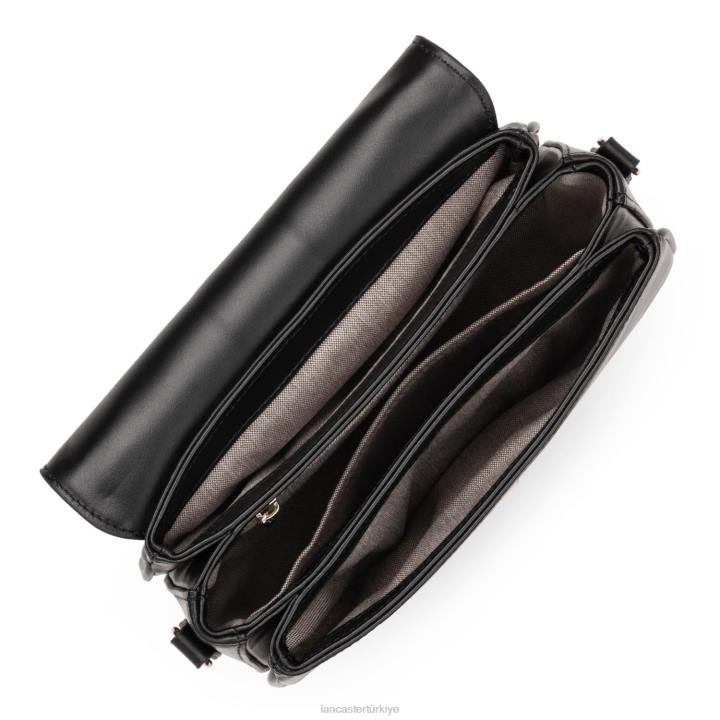 kadınlar m çapraz çanta donna fia kara Lancaster Paris çanta H0LP2394