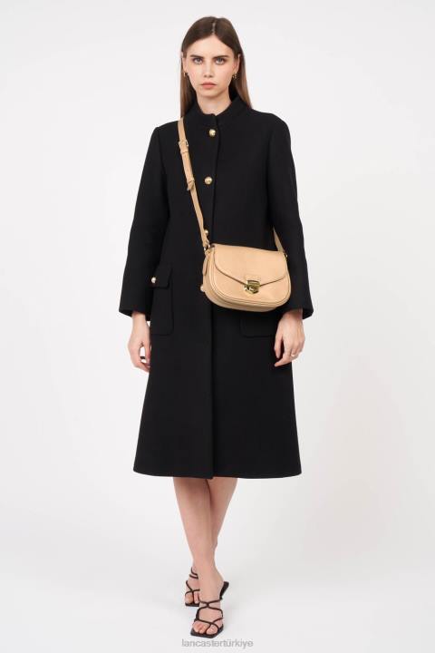 kadınlar m çapraz çanta faulonne milano bej fonce Lancaster Paris çanta H0LP1397